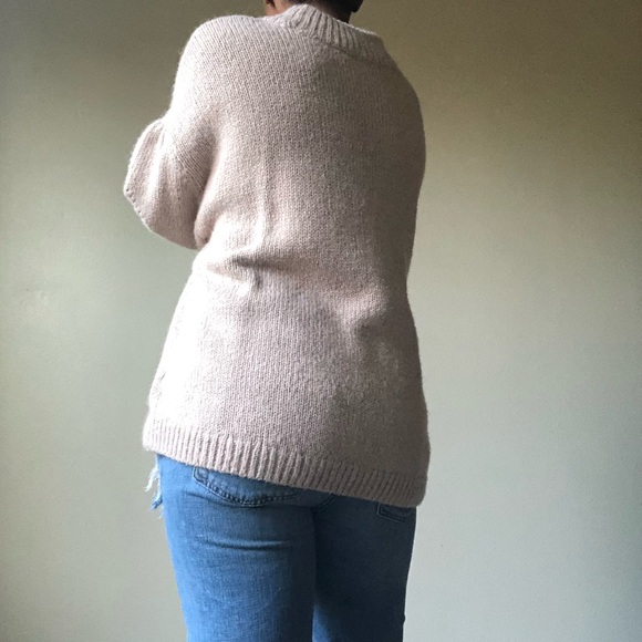 Oversized Tan Sweater - Picture 4 of 4